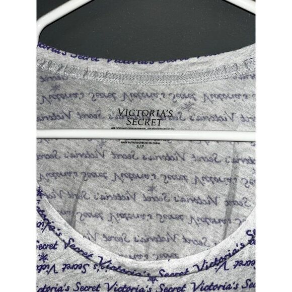 Victorias Secret Graphic Script Nightshirt - Picture 5 of 5